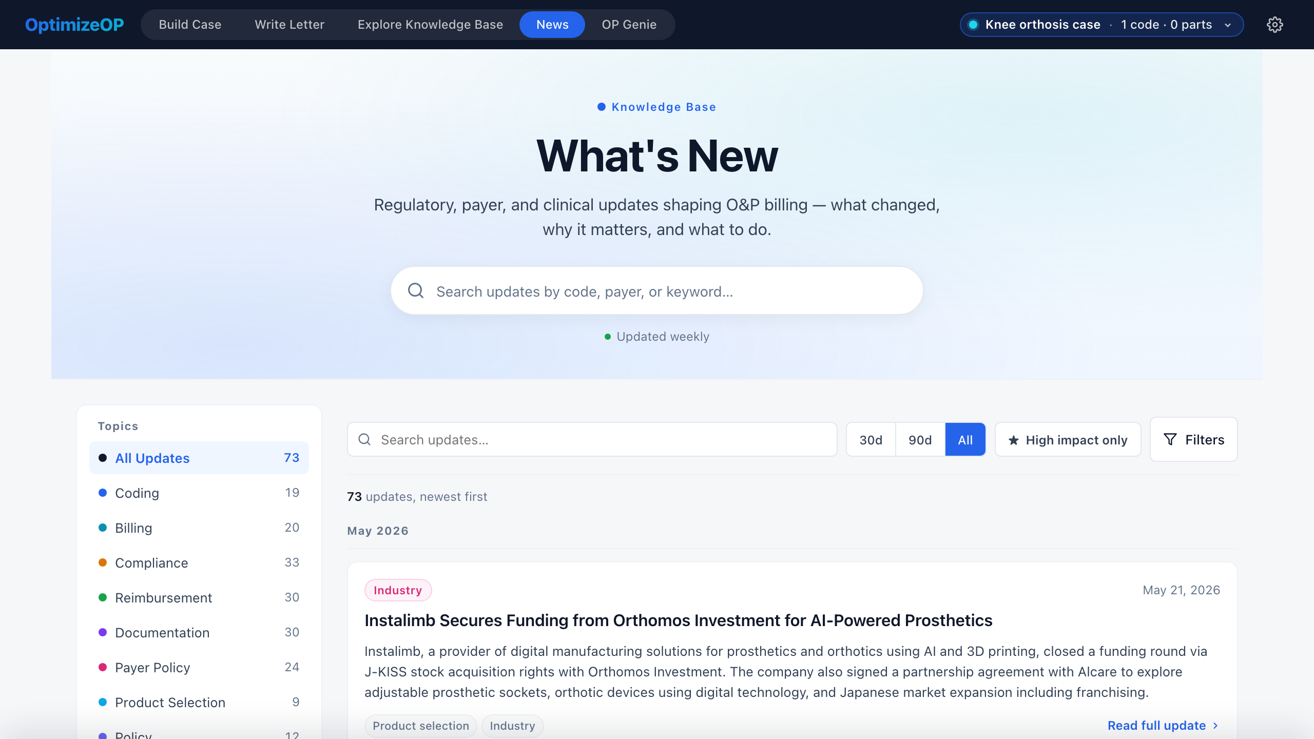 Industry News feed